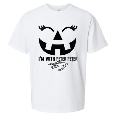 Peter Pumpkin Eater Wife Halloween Couple Costume  Sueded Cloud Jersey T-Shirt