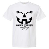 Peter Pumpkin Eater Wife Halloween Couple Costume  Garment-Dyed Heavyweight T-Shirt