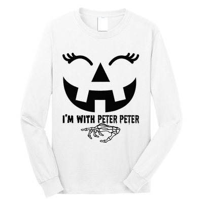 Peter Pumpkin Eater Wife Halloween Couple Costume  Long Sleeve Shirt