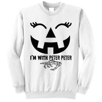 Peter Pumpkin Eater Wife Halloween Couple Costume  Sweatshirt