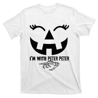 Peter Pumpkin Eater Wife Halloween Couple Costume  T-Shirt