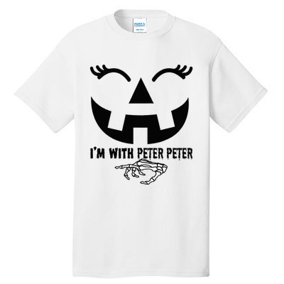 Peter Pumpkin Eater Wife Halloween Couple Costume  Tall T-Shirt