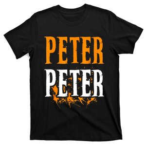 Peter Pumpkin Eater Costume Halloween Splash T-Shirt