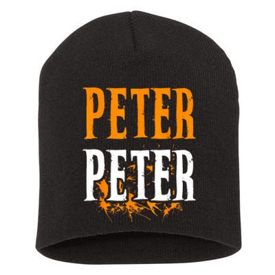 Peter Pumpkin Eater Costume Halloween Splash Short Acrylic Beanie