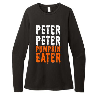 Peter Pumpkin Eater Halloween Costume Couple Great Gift Womens CVC Long Sleeve Shirt