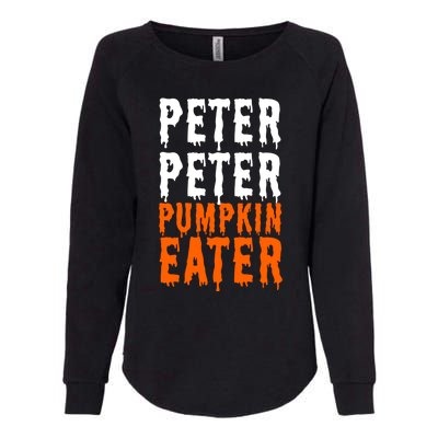 Peter Pumpkin Eater Halloween Costume Couple Great Gift Womens California Wash Sweatshirt