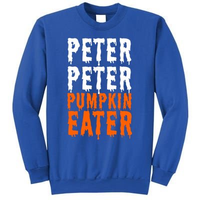 Peter Pumpkin Eater Halloween Costume Couple Great Gift Sweatshirt