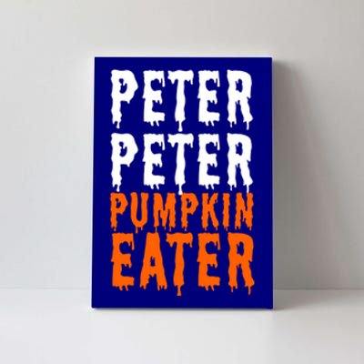 Peter Pumpkin Eater Halloween Costume Couple Great Gift Canvas