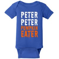 Peter Pumpkin Eater Halloween Costume Couple Great Gift Baby Bodysuit