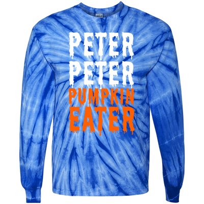 Peter Pumpkin Eater Halloween Costume Couple Great Gift Tie-Dye Long Sleeve Shirt