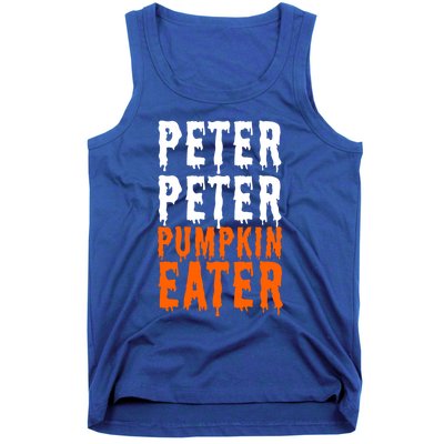 Peter Pumpkin Eater Halloween Costume Couple Great Gift Tank Top