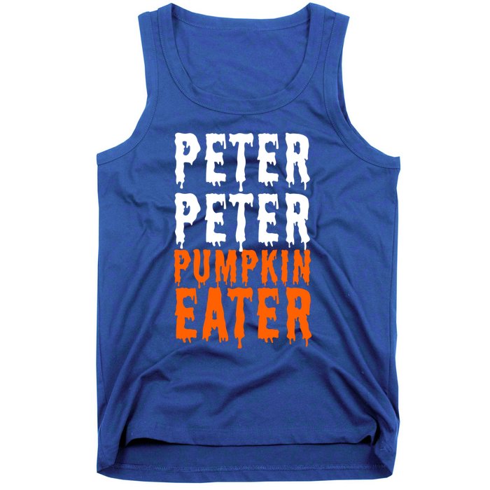 Peter Pumpkin Eater Halloween Costume Couple Great Gift Tank Top