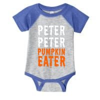 Peter Pumpkin Eater Halloween Costume Couple Great Gift Infant Baby Jersey Bodysuit