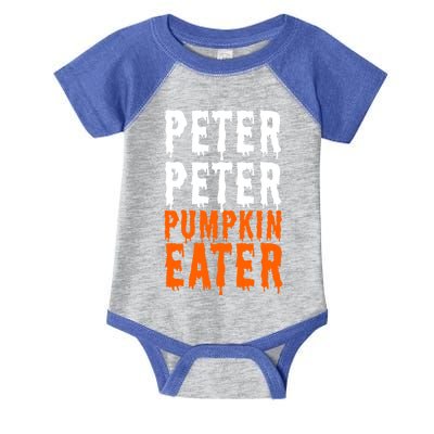 Peter Pumpkin Eater Halloween Costume Couple Great Gift Infant Baby Jersey Bodysuit