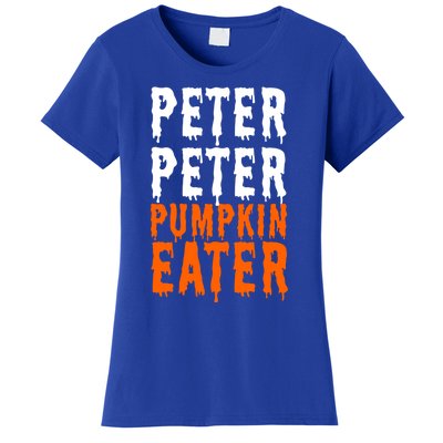 Peter Pumpkin Eater Halloween Costume Couple Great Gift Women's T-Shirt