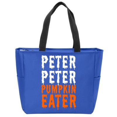 Peter Pumpkin Eater Halloween Costume Couple Great Gift Zip Tote Bag