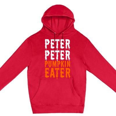 Peter Pumpkin Eater Halloween Costume Couple Great Gift Premium Pullover Hoodie