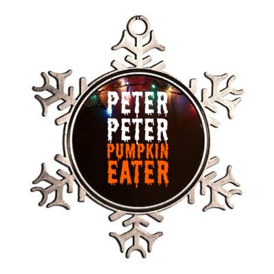 Peter Pumpkin Eater Halloween Costume Couple Great Gift Metallic Star Ornament