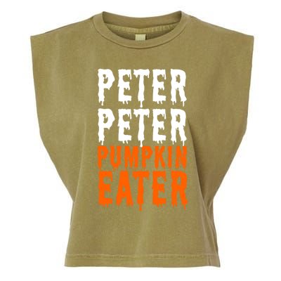 Peter Pumpkin Eater Halloween Costume Couple Great Gift Garment-Dyed Women's Muscle Tee