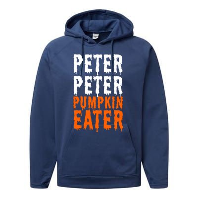 Peter Pumpkin Eater Halloween Costume Couple Great Gift Performance Fleece Hoodie