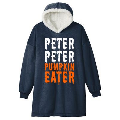 Peter Pumpkin Eater Halloween Costume Couple Great Gift Hooded Wearable Blanket