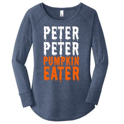 Peter Pumpkin Eater Halloween Costume Couple Great Gift Women's Perfect Tri Tunic Long Sleeve Shirt