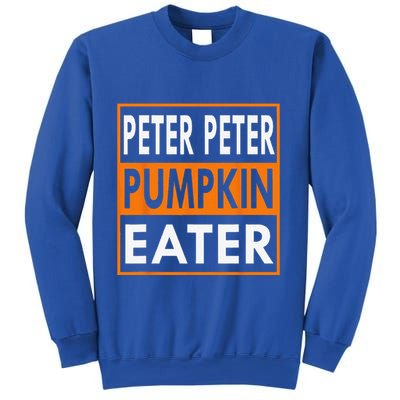 Peter Pumpkin Eater Costume For Couples Matching Halloween Sweatshirt