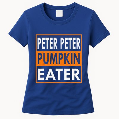 Peter Pumpkin Eater Costume For Couples Matching Halloween Womens T-Shirt