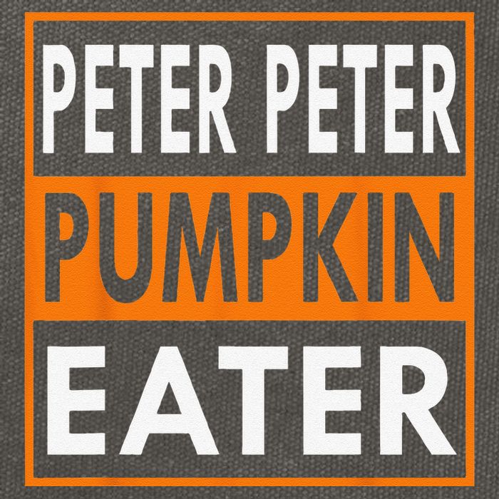 Peter Pumpkin Eater Costume For Couples Matching Halloween Cotton Canvas Backpack