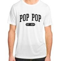 Pop Pop Est. 2024 Vintage Grandpa Adult ChromaSoft Performance T-Shirt