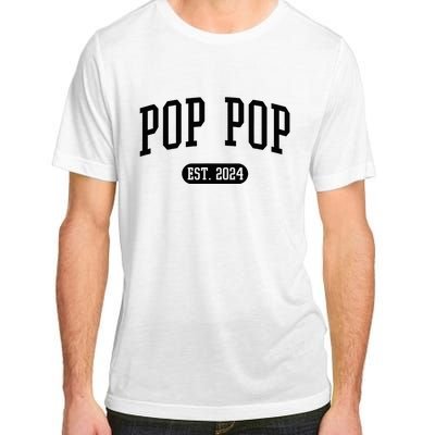 Pop Pop Est. 2024 Vintage Grandpa Adult ChromaSoft Performance T-Shirt