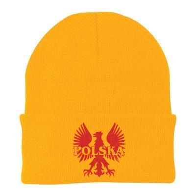 Polska Polish Eagle Funny Gift Knit Cap Winter Beanie