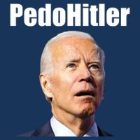 PedoHitler Drawstring Bag