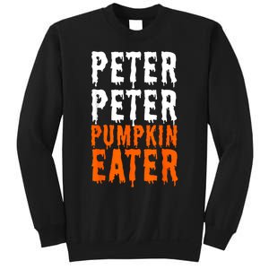 Peter Pumpkin Eater Halloween Costume Couple Sweatshirt