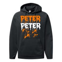 Peter Pumpkin Eater Halloween Costume Couple Performance Fleece Hoodie