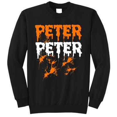 Peter Pumpkin Eater Halloween Costume Couple Sweatshirt