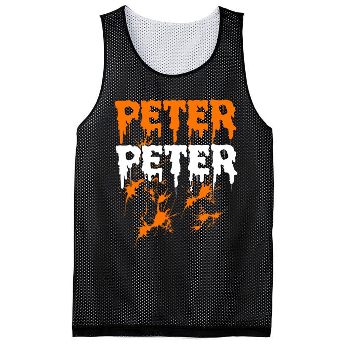 Peter Pumpkin Eater Halloween Costume Couple Mesh Reversible Basketball Jersey Tank