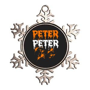 Peter Pumpkin Eater Halloween Costume Couple Metallic Star Ornament