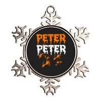 Peter Pumpkin Eater Halloween Costume Couple Metallic Star Ornament