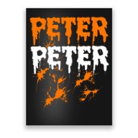 Peter Pumpkin Eater Halloween Costume Couple Poster