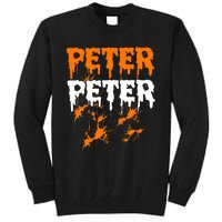 Peter Pumpkin Eater Halloween Costume Couple Tall Sweatshirt