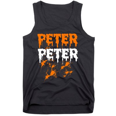 Peter Pumpkin Eater Halloween Costume Couple Tank Top