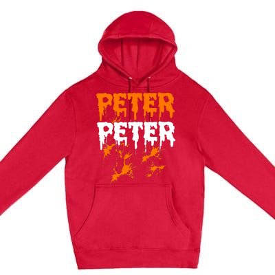 Peter Pumpkin Eater Halloween Costume Couple Premium Pullover Hoodie