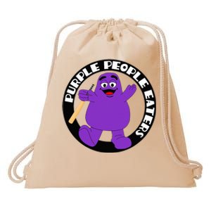 Purple People Eaters Softball Team Denver Church Merch Drawstring Bag