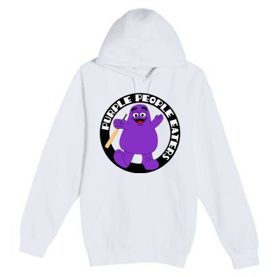 Purple People Eaters Softball Team Denver Church Merch Premium Pullover Hoodie