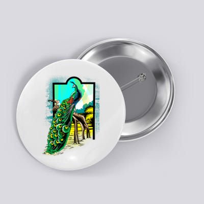 Peacock Button