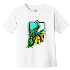 Peacock Toddler T-Shirt