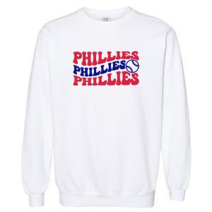 Philadelphia Phillies Est 1883 Baseball Lover Trending For Baseball Lover Garment-Dyed Sweatshirt