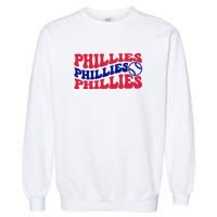 Philadelphia Phillies Est 1883 Baseball Lover Trending For Baseball Lover Garment-Dyed Sweatshirt