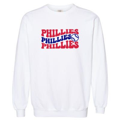 Philadelphia Phillies Est 1883 Baseball Lover Trending For Baseball Lover Garment-Dyed Sweatshirt